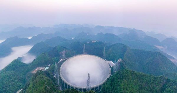 تلسكوب-فاست-الصيني-العملاق-يفتتح-رسميًا-لاستخدام-علماء-الفلك-العالميين