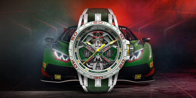 الكشف-عن-ساعة-لامبورغيني-هوراكان-gt3-من-roger-dubuis