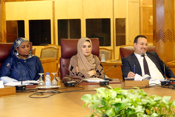 وفد-الشعبة-البرلمانية-الإماراتية-يشارك-في-اجتماعات-لجان-البرلمان-العربي-بالقاهرة